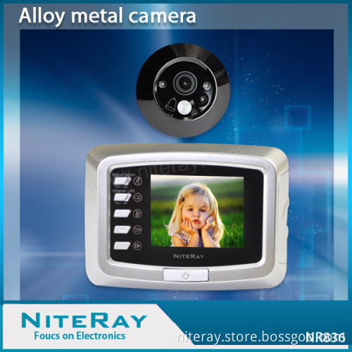 Mini Door Bell with Camera for Hotel Security